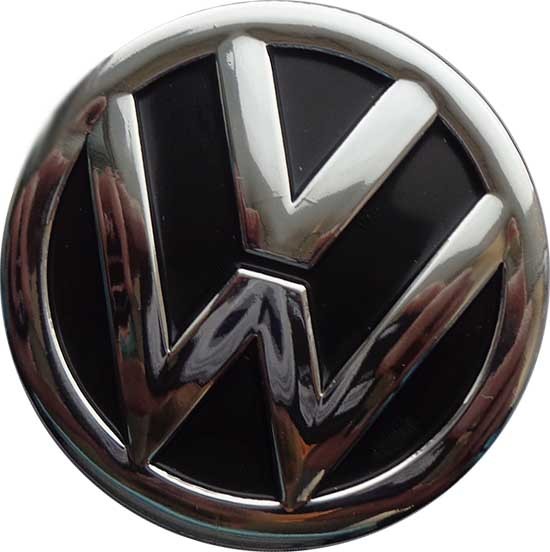 Колпачок на диски Volkswagen 65/60/12, черный и хром