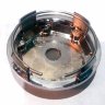 Колпачок на диски Mitsubishi 68/62/10 черный-хром гайка