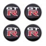 Колпачок на диски Nissan GT-R 60/55/7 черный 