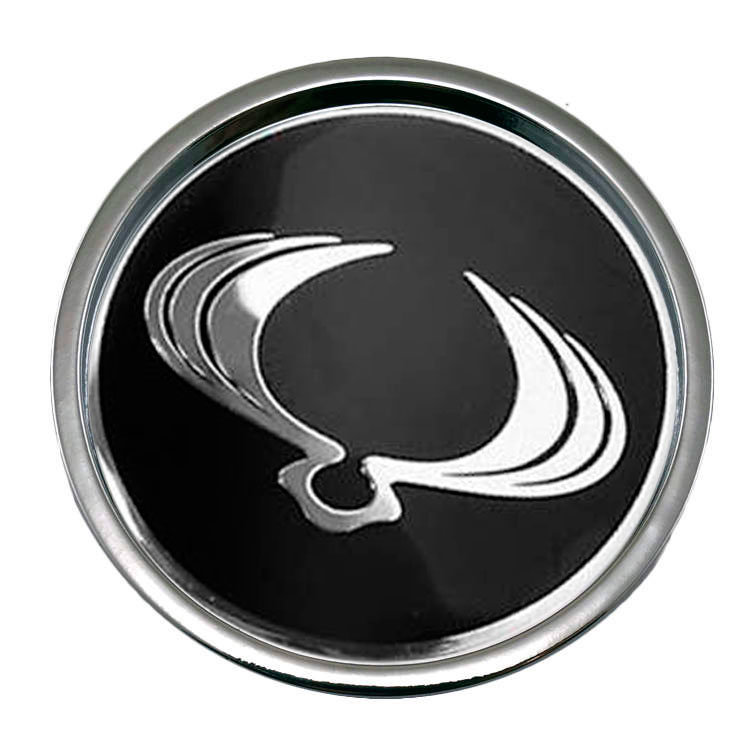 Колпачок на диски SSangYong 50/45/7 черный-хром 
