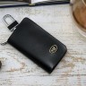 Чехол кожаный с карабином на молнии с логотипом VIP 