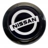 Колпачок на диски Nissan 63/56/12 black 