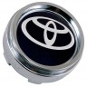 Колпачок ступицы Toyota 60/56/6 хром-черный