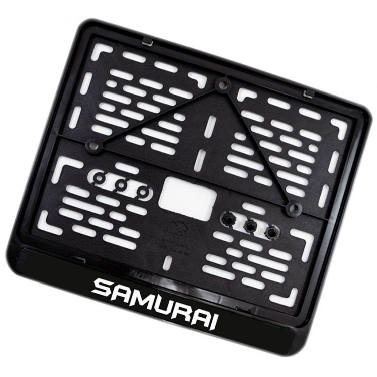 Рамка для номера мотоцикла Samurai 245х185 мм 