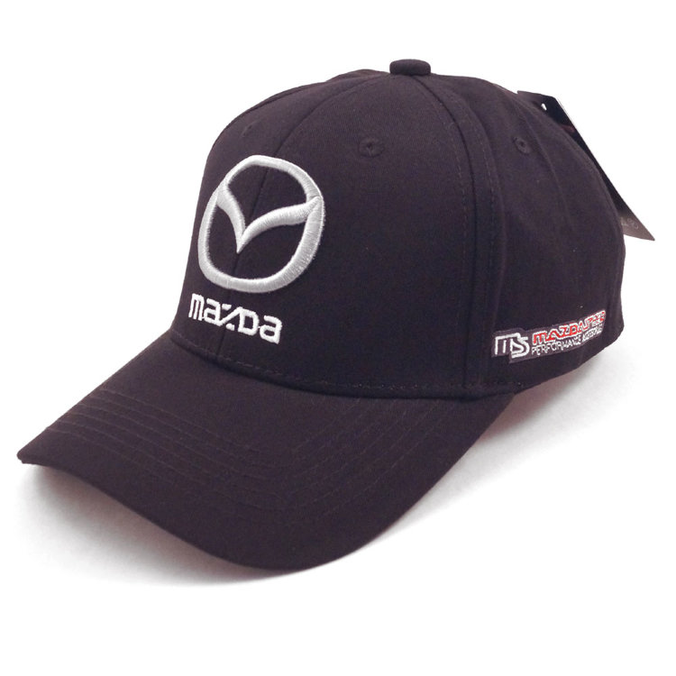 Кепка с козырьком Mazda черная