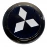 Колпачок на диски Mitsubishi 63/56/12 black   