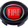 Колпачок литого диска Fiat 63/56/10 черный