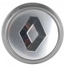 Колпачки на диски ВСМПО со стикером Renault 74/70/9 хром