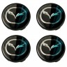Колпачки для дисков Mazda 60/56/9 черный 