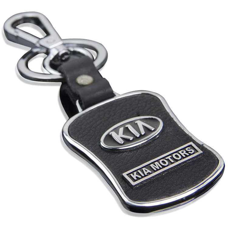 Брелок Kia 50*38 с карабином и кольцом