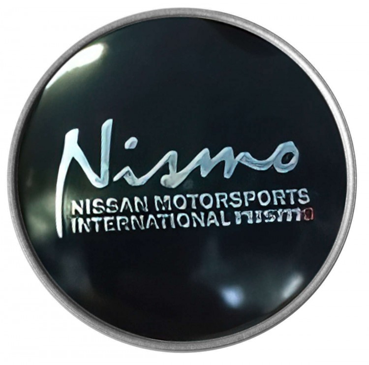 Колпачок на диски Nissan Nismo 60/55/7 черный 