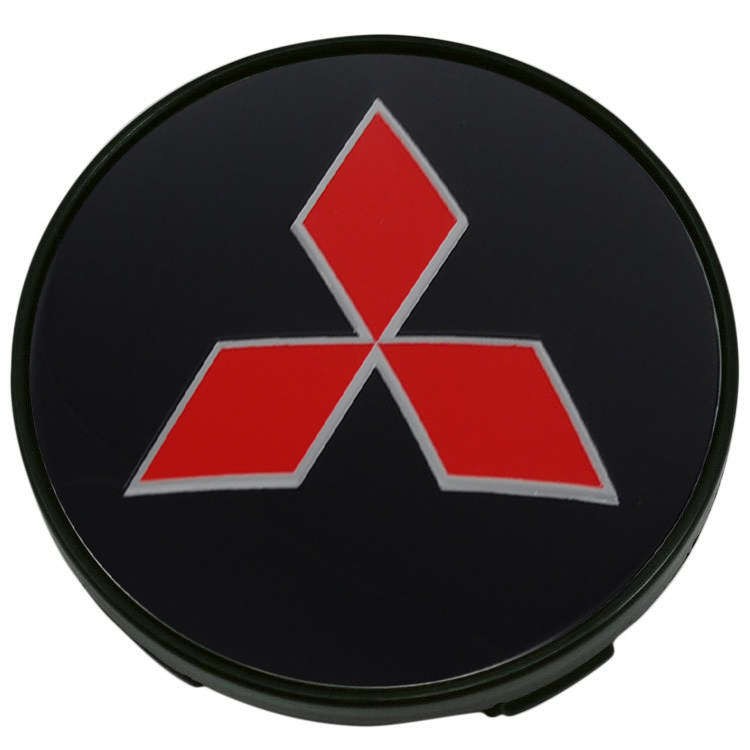 Колпачки на диски Mitsubishi 60/56/9 black 
