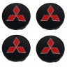 Колпачки на диски Mitsubishi 60/56/9 black 