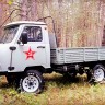 Колпаки УАЗ на центральную часть диска под 22 гайки черные