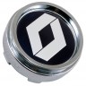 Колпачок ступицы Renault 60/56/6 хром-черный