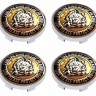 Колпачок на диски Protect Lion 60/56/9 хром-черный 