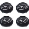Колпачки на диски Subaru 65/60/12 черный