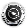 Колпачок на диски Opel 68/62/10 хром-черный гайка
