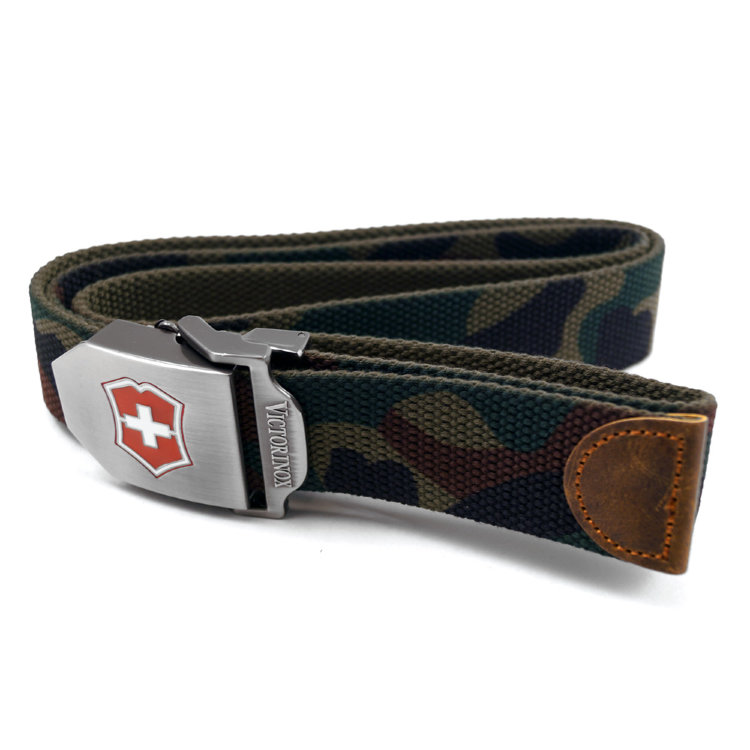 Тактический ремень с металлической пряжкой Victorinox камуфляж