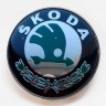Заглушка литого диска Skoda 67/56/16 черный 