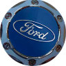 Колпачок на диски Ford 64/56/9 хром конус