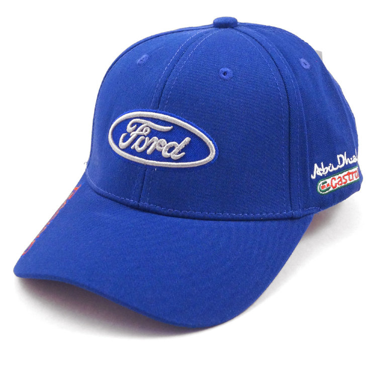Кепка с козырьком Ford ярко-синяя