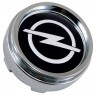 Колпачок ступицы Opel 60/56/6 хром-черный