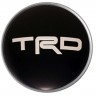 Колпачок на диски Toyota TRD 60/55/7 черный