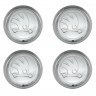 Заглушка на диски Skoda 74/70/9 хром
