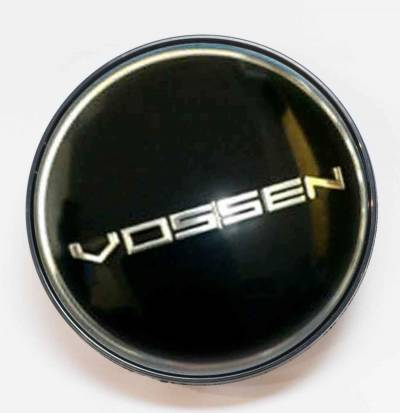 Колпачок литого диска Vossen 65/56/12 черный 