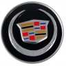Колпачок на диски Cadillac 60/55/7 черный 