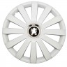 Колпаки на колеса R17 Peugeot SPR Pro White Nylon