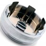 Колпачок ступицы Mitsubishi 60/56/6 хром-черный