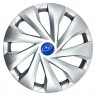 Колпак колеса Субару АК189 R15 ABS пластик серебристый