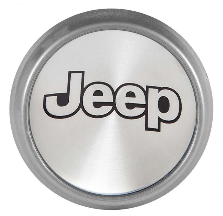 Колпачки на диски ВСМПО со стикером Jeep 74/70/9 хром