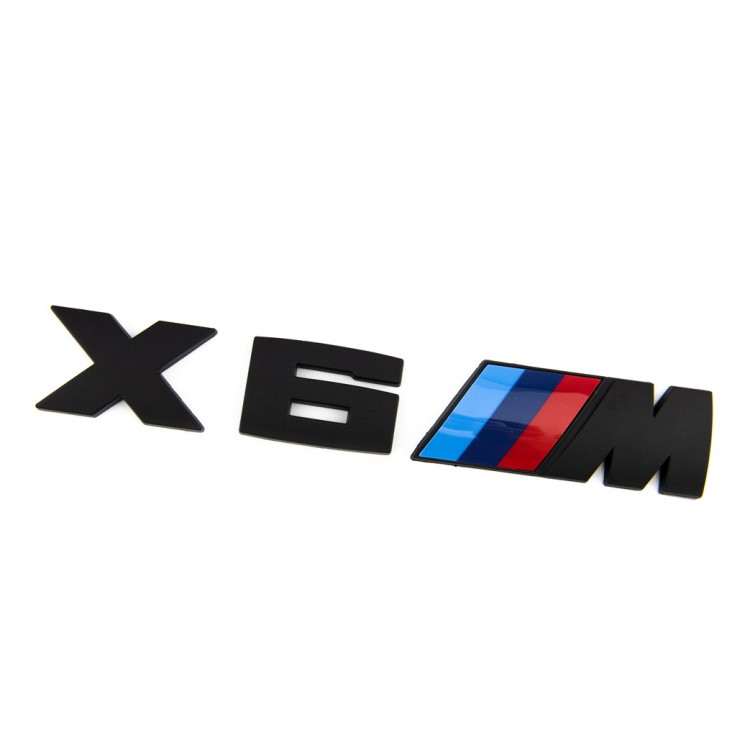 Объемный шильдик X6 M