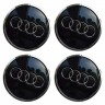 Колпачок на диски Audi 61/57/8  черный