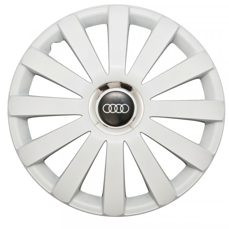 Колпаки на колеса R17 Audi SPR Pro White Nylon