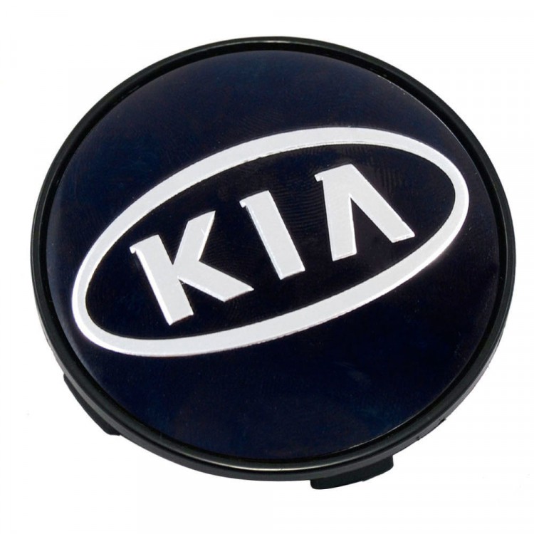 Колпачок на диски KIA 68/62.5/9 black 