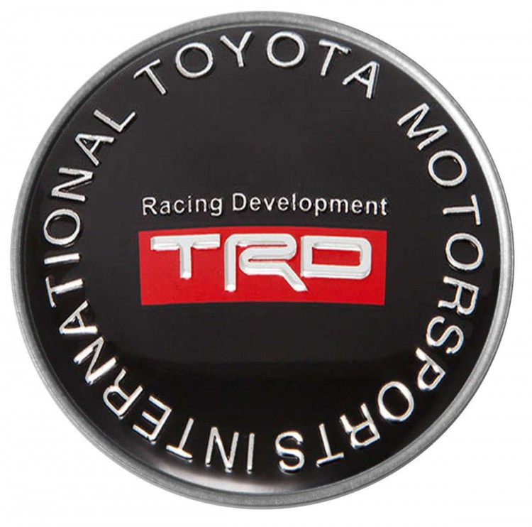 Колпачок на диски Toyota TRD 60/55/7 черный