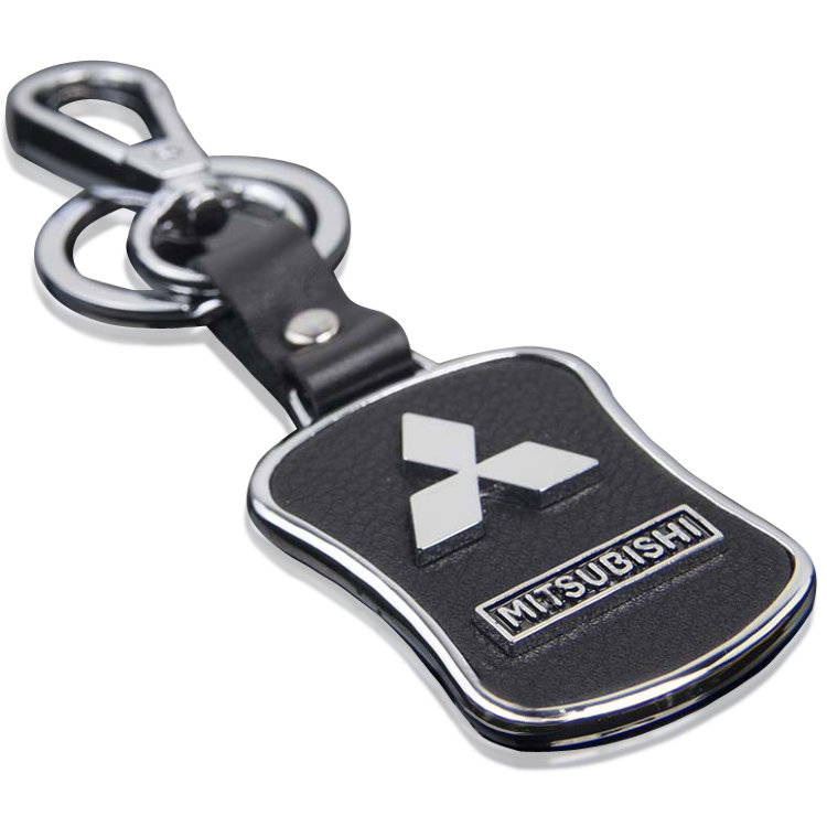 Брелок Mitsubishi 50*38 с карабином и кольцом