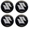 Комплект колпачков для диска Suzuki 63/56/12 black  
