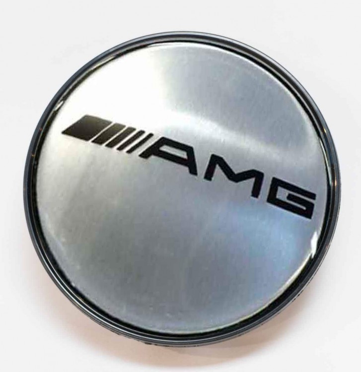 Заглушка литого диска Mercedes AMG 68/65/12 хром