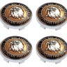 Колпачок на диски Protect Eagle 60/56/9 хром-черный