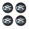 Колпачок на диски Suzuki 60/55/7 хром черный