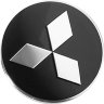 Колпачок на диски Mitsubishi AVVI 62|55|10 черный 
