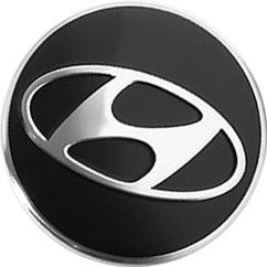 Колпачок ступицы Hyundai K&K (КиК) Рапид 63/55/6 черный