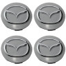 Набор заглушек литых дисков
Mazda  56/51/11 silver/chrome