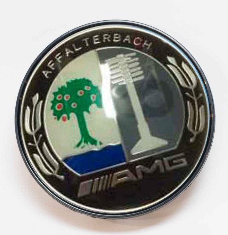 Заглушка литого диска Mercedes AMG Affalterbach 67/56/16 цветная 