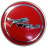 Колпачок на диски Ford Motorcraft WOLF60/55/7 красный